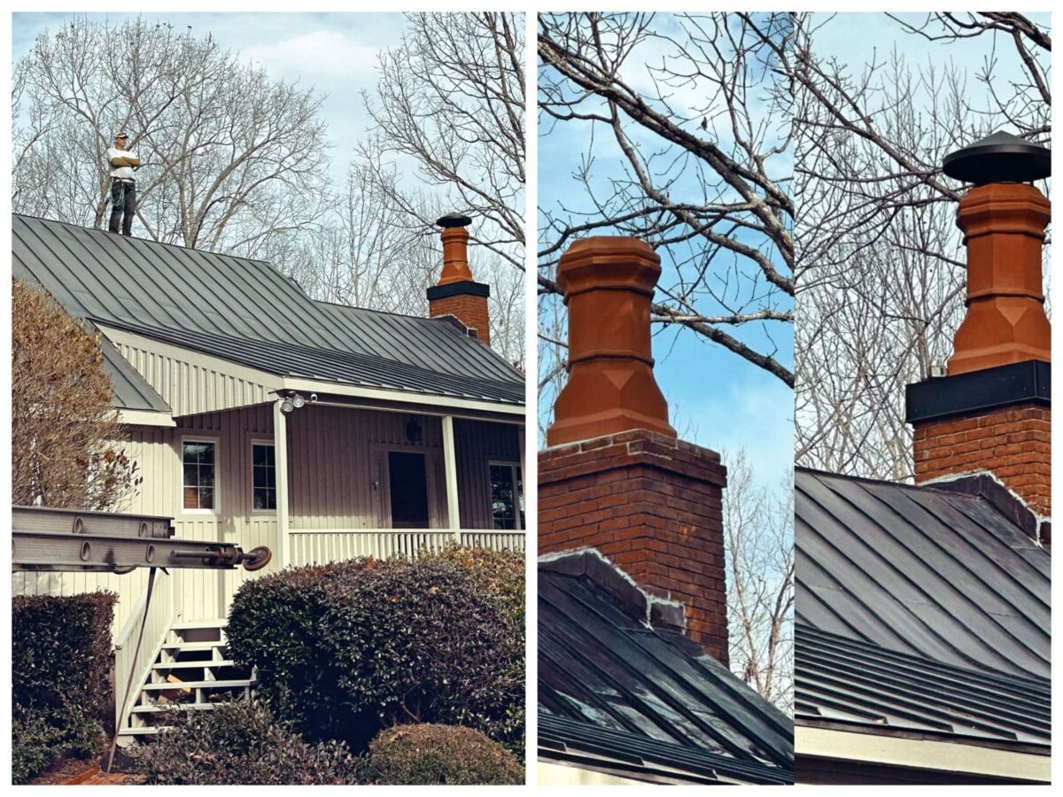 Terracotta chimney pots | custom chimney caps | chimney pots