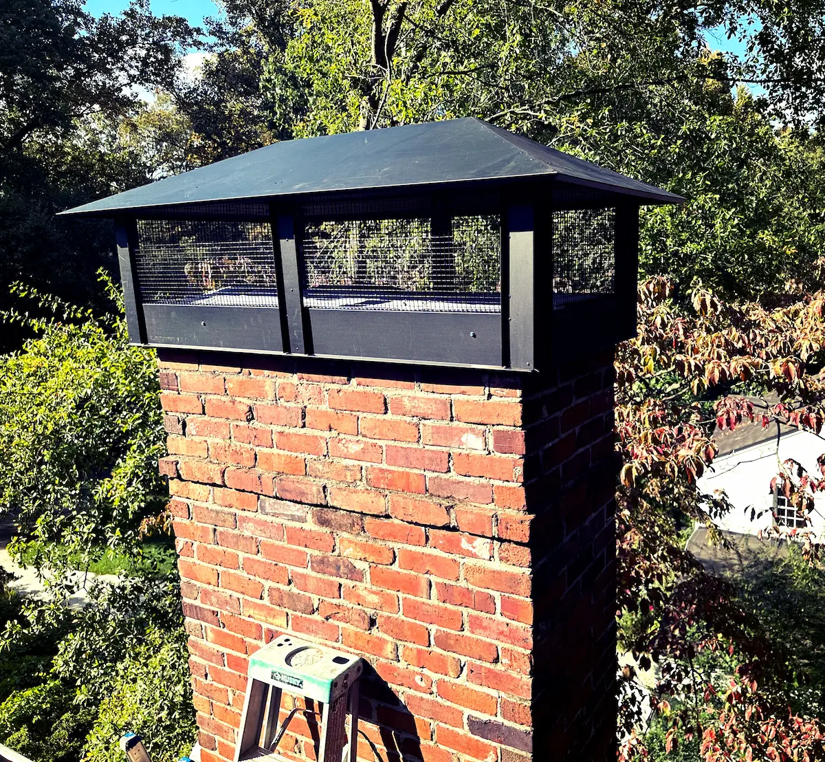 custom chimney cap | hip and ridge cap | chimney caps atlanta