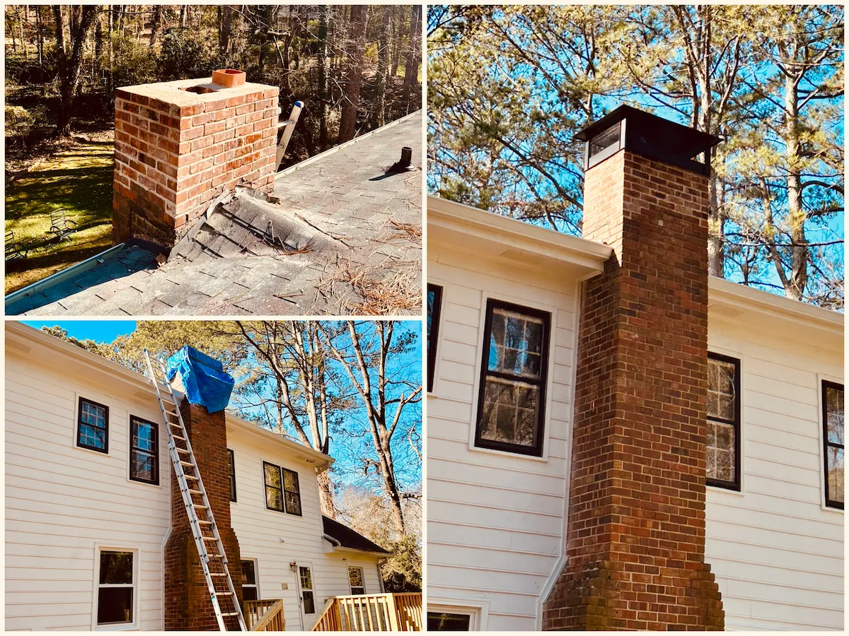 masonry chimney cap | custom chimney cap install Sandy Springs, GA