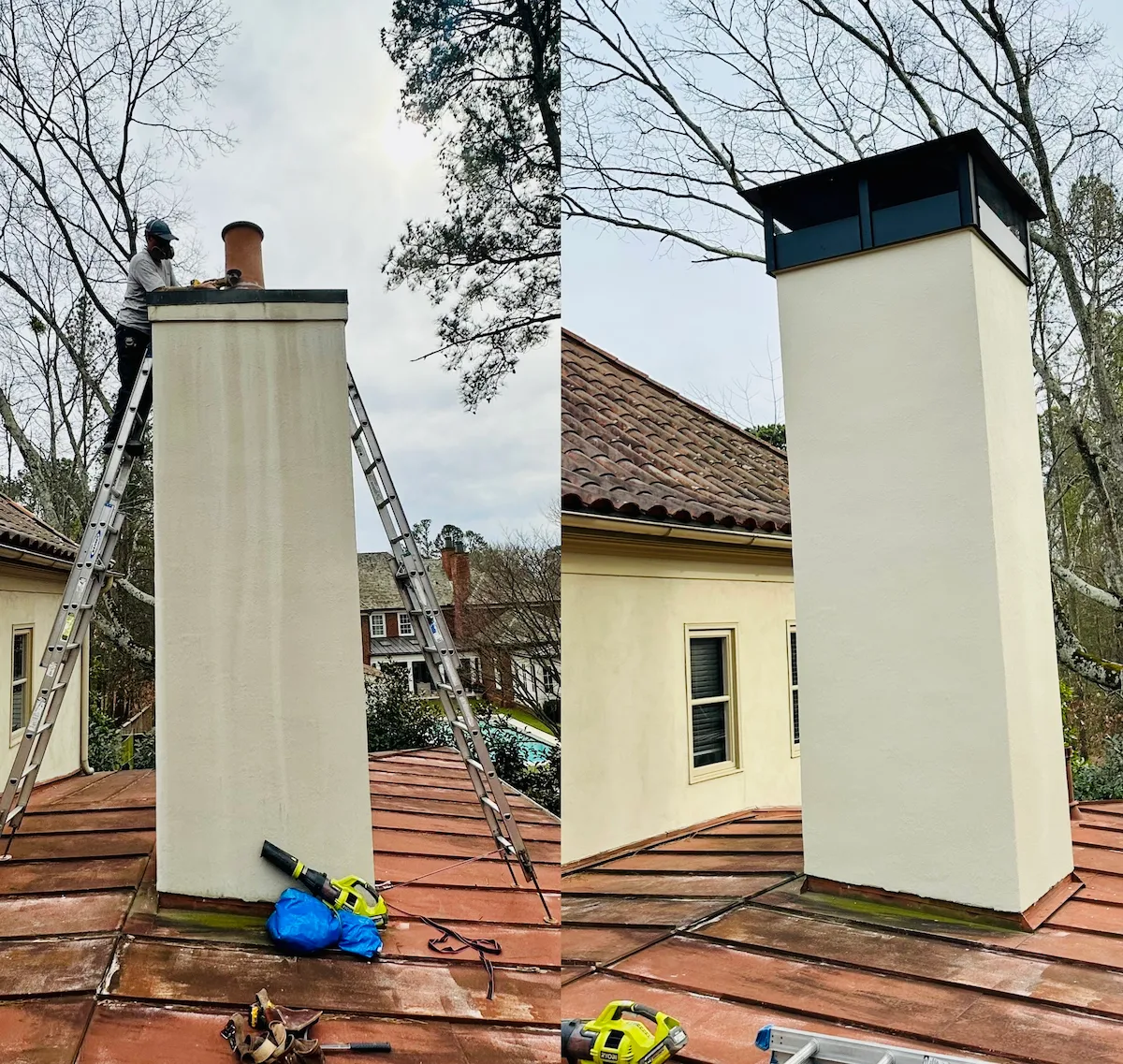 chimney pot | clay chimney pot | chimney caps atlanta