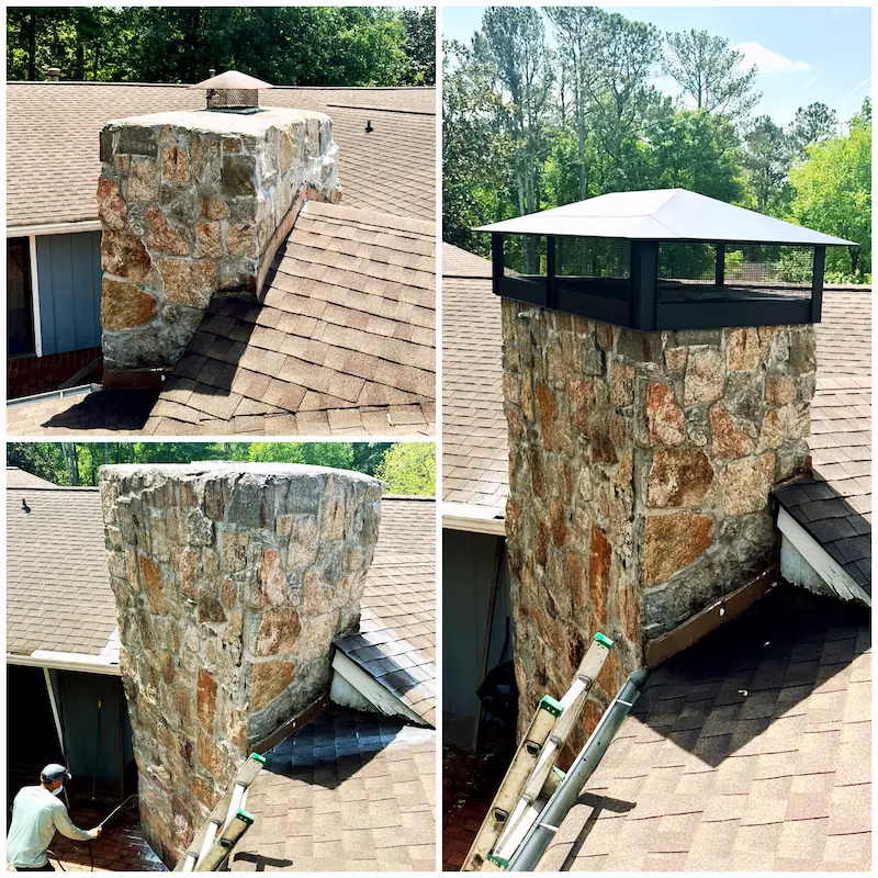 chimney cap installer | chimney cap replacement near me | chimney caps atlanta
