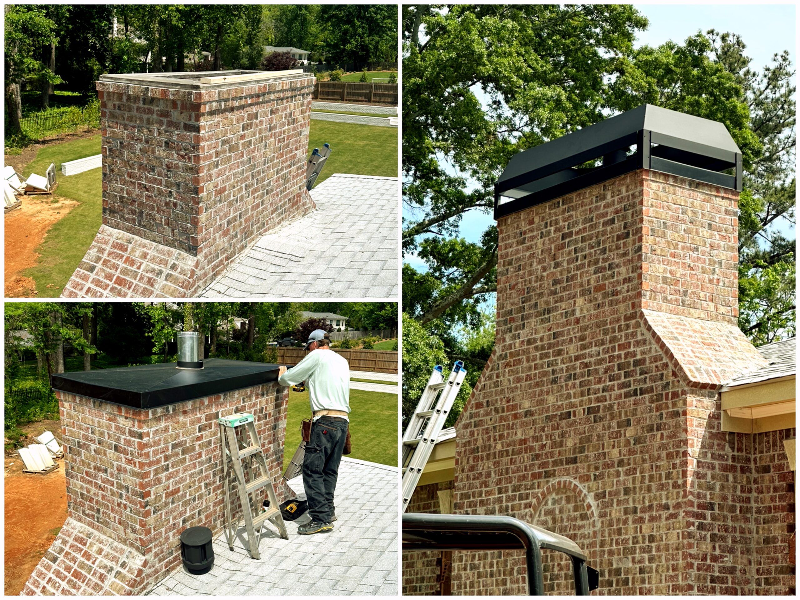 chimney caps and shrouds | chimney caps lawrenceville