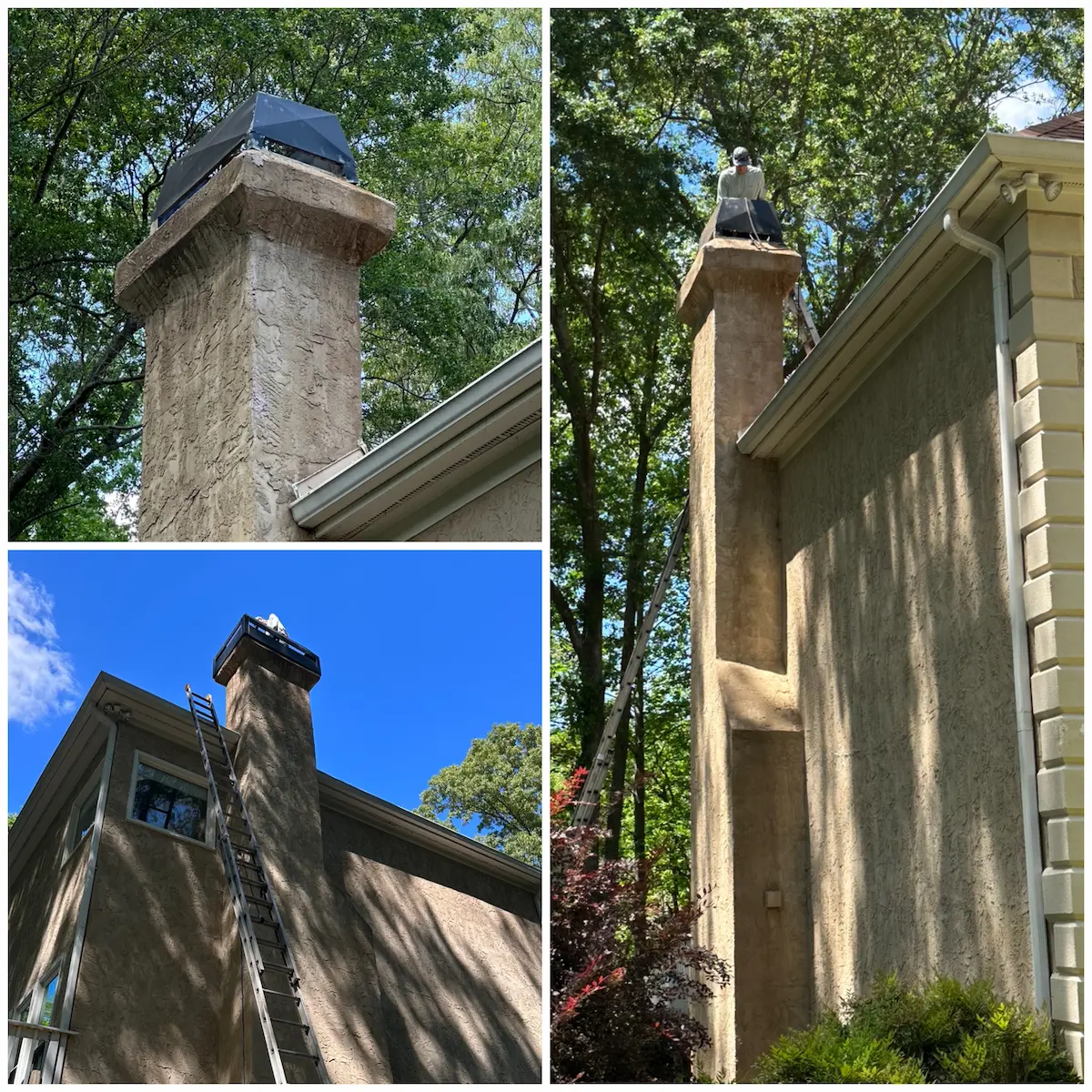 custom chimney caps | chimney caps atlanta | decorative chimney shroud